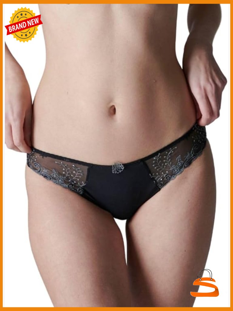 Seamless Bikini Panty Medium Nylon Elastane Cotton Lingerie
